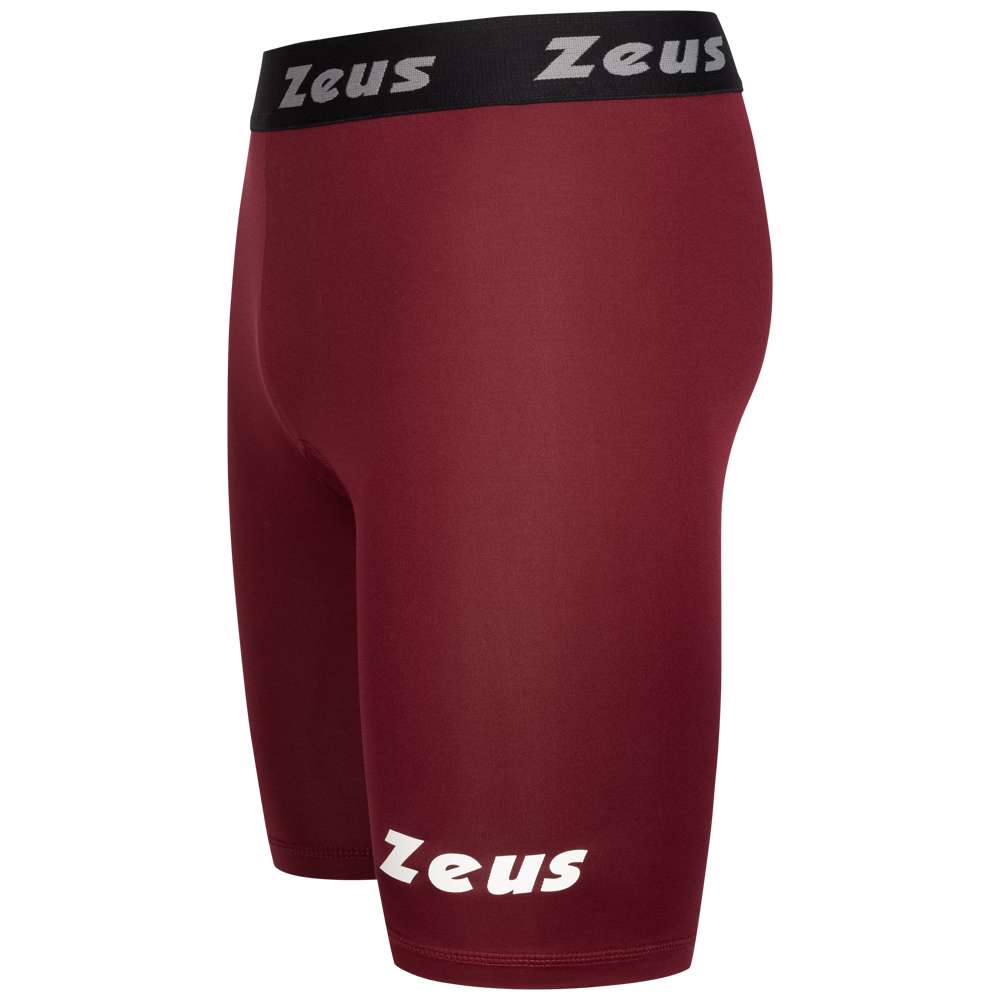 Zeus Bermuda Elastic Pro Herren Tights dunkelrot