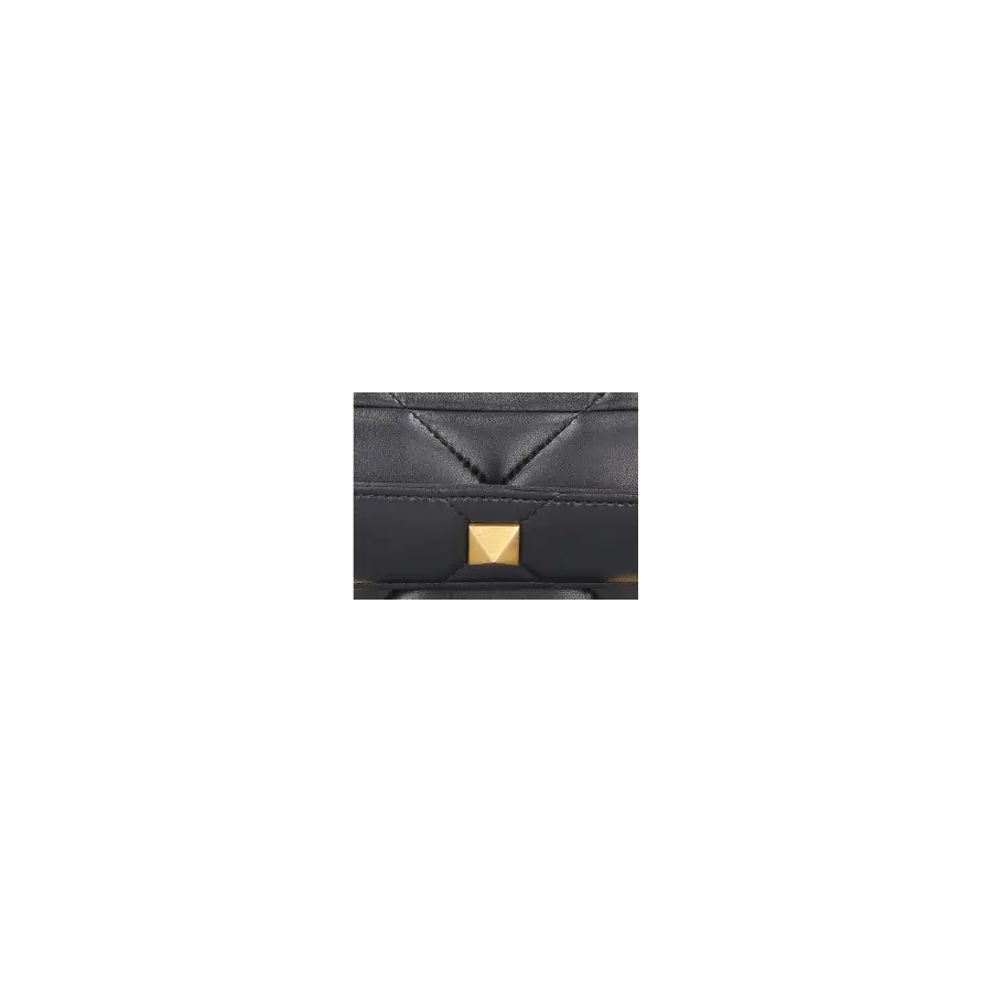 Valentino Garavani - Crossbody ROMAN STUD Nappaleder - schwarz