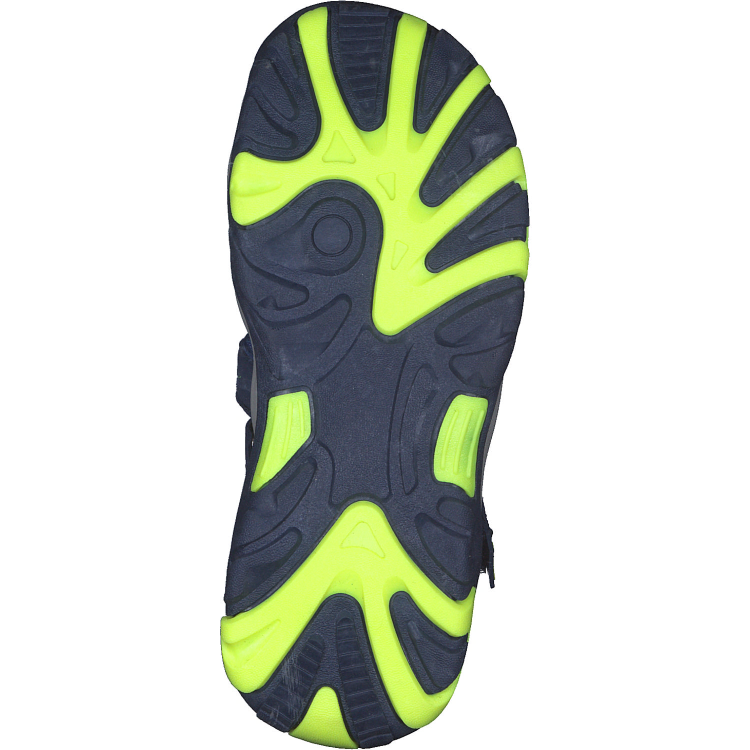 Richter 7151, Sandalen (Kinder), Kinder, nautia/blue/neonlime