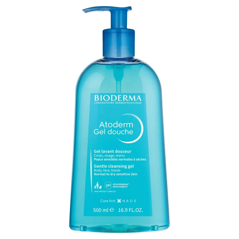 Bioderma Atoderm Gel Douche Αφρόλουτρο και τζελ μπάνιου, 500 ml