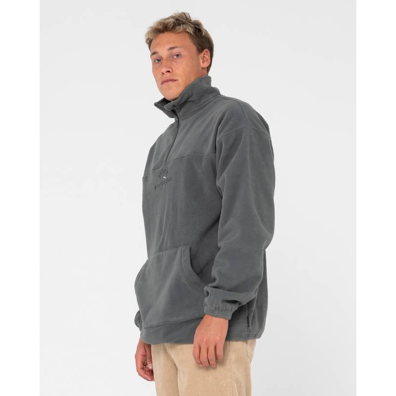 RUSTY MIDDLE SECTION CREW POLAR FLEECE Fleecepullover Herren