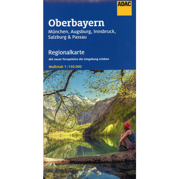 ADAC Regionalkarte Blatt 16 Oberbayern,  München, Augsburg, Innsbruck - Straßenkarte