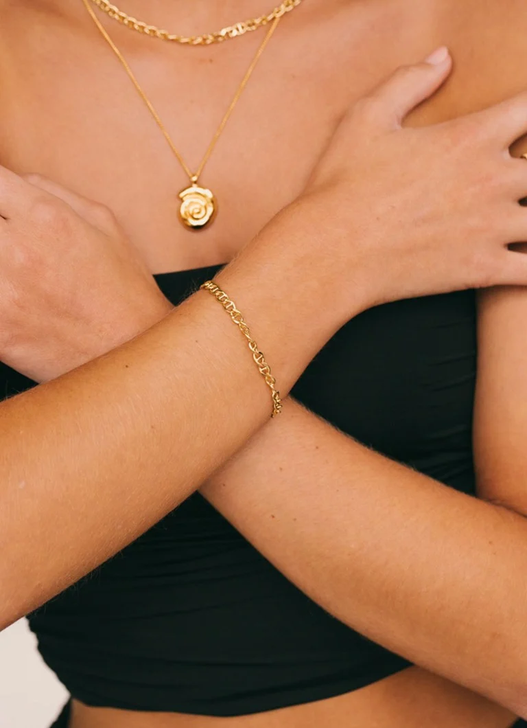 Wildthings Mariner bracelet gold plated
