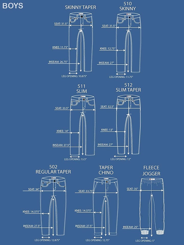 Levi's Kids Chino in Grau günstig kaufen 164