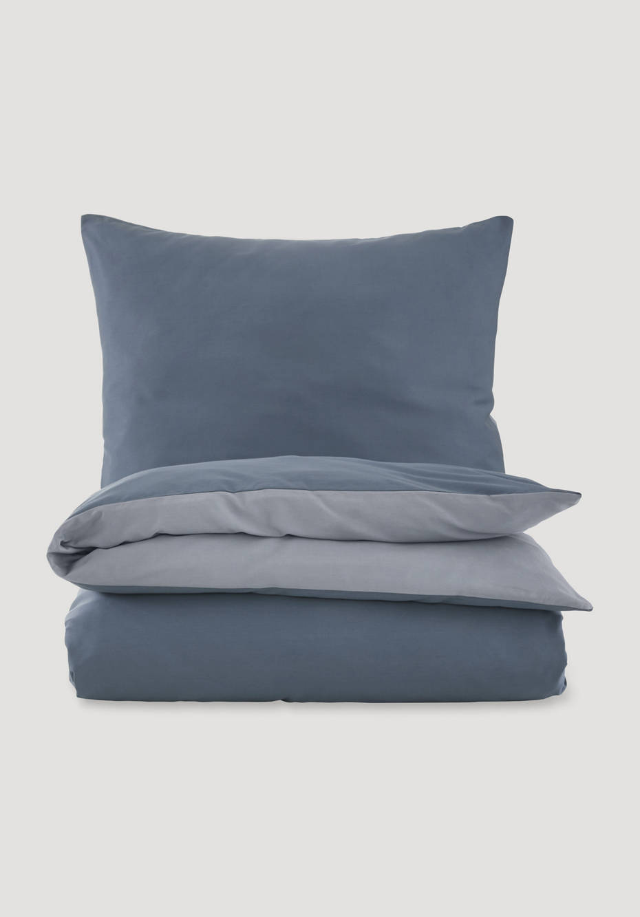 Satin Wendebettwäsche-Set aus reiner Bio-Baumwolle