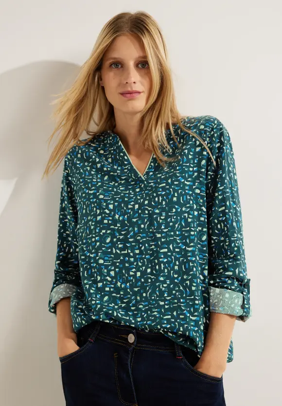 CECIL Minimal Print Bluse