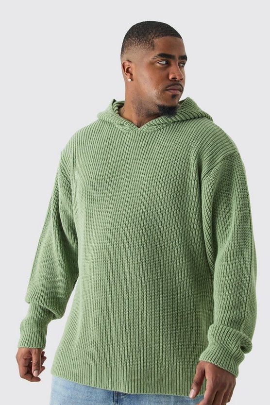 Plus kastiger Oversize Hoodie