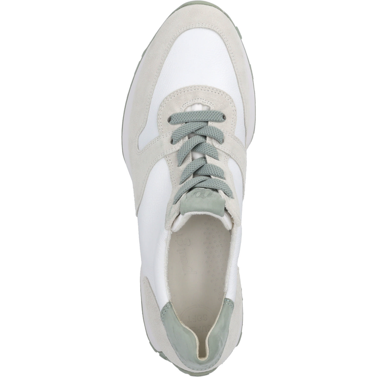 Paul Green 5238, Schnürschuhe, Damen, ice/white/peppermint