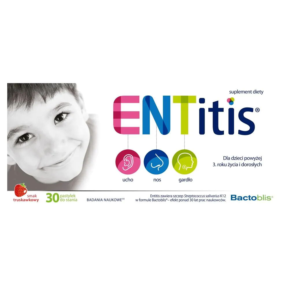 Entitis sugetabletter, jordbærsmag