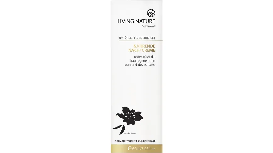 LIVING NATURE Nourishing Night Cream 60 ml