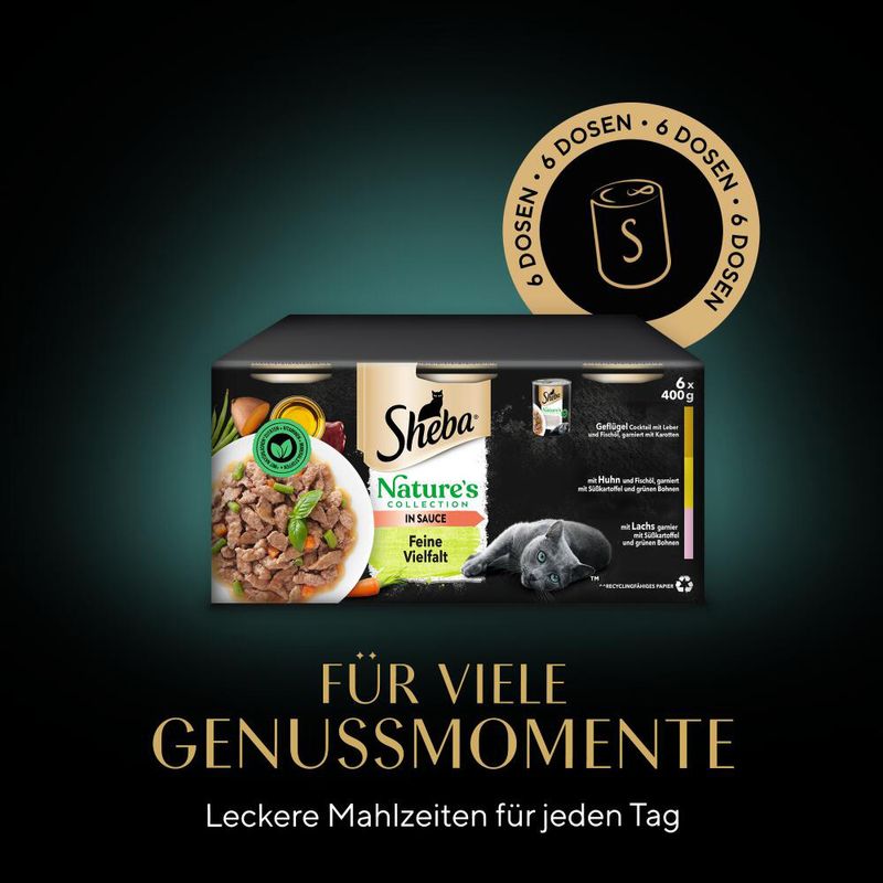 Sheba Nature's Collection 6 x 400 g zu TOP-Preisen