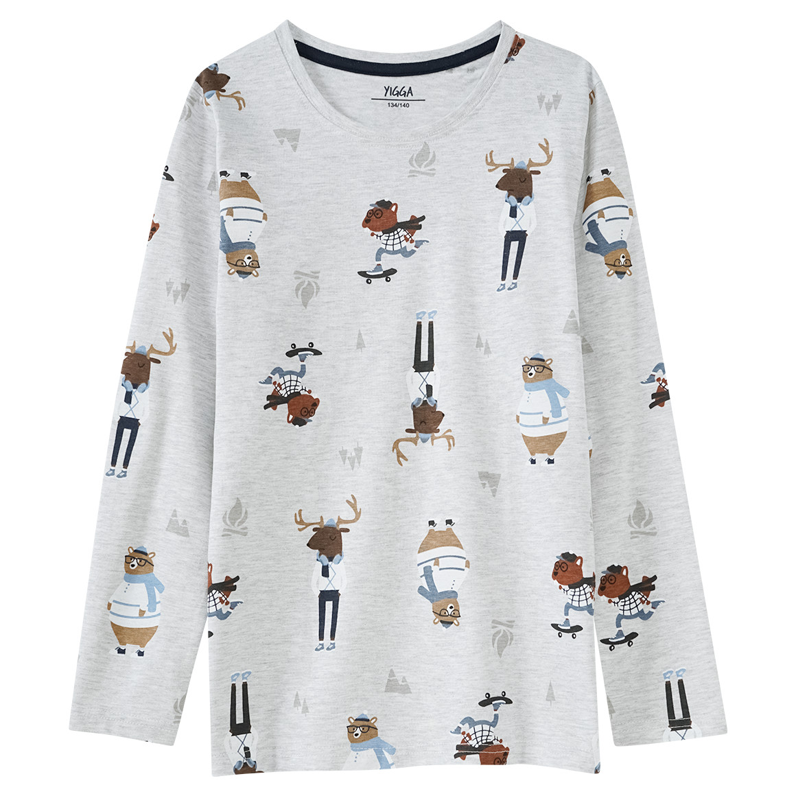 Jungen Schlafanzug mit Allover-Print