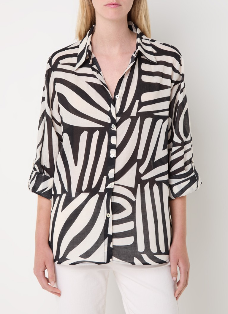 OPUS Fumine Oasis blouse with print