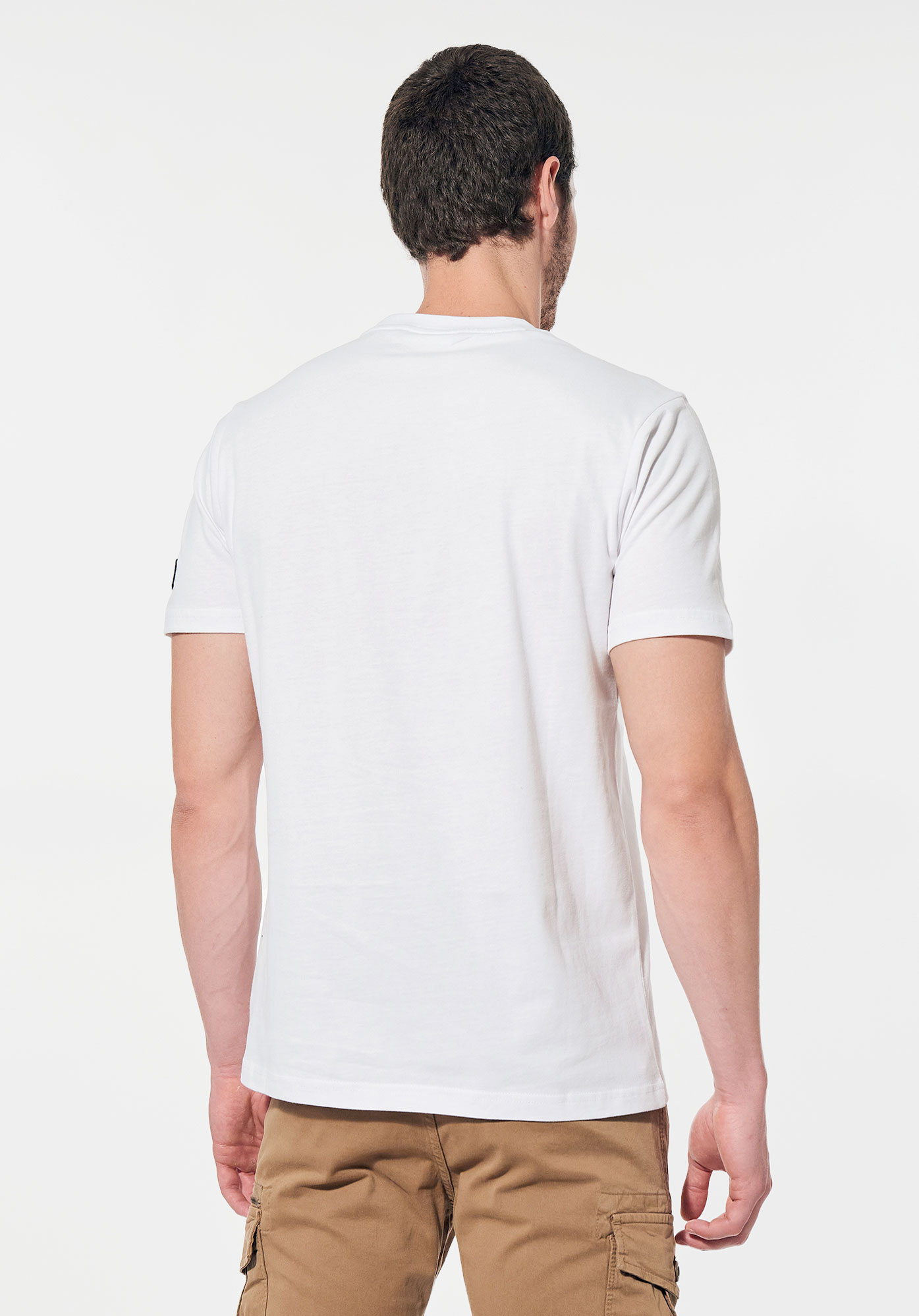 LOUND  T-shirt blanc Homme en 100% coton bio