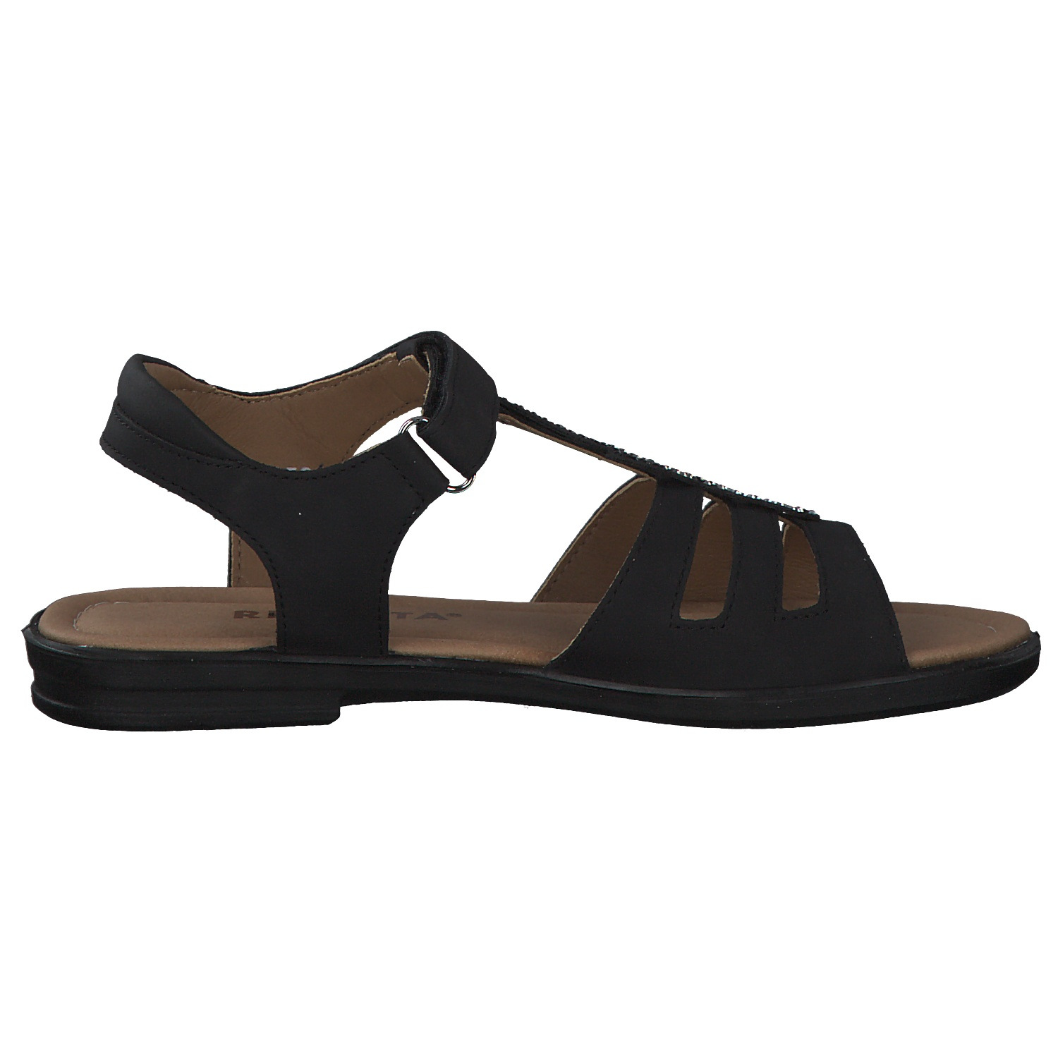 Ricosta Amira 7000502, Sandalen (Kinder), Kinder, Schwarz