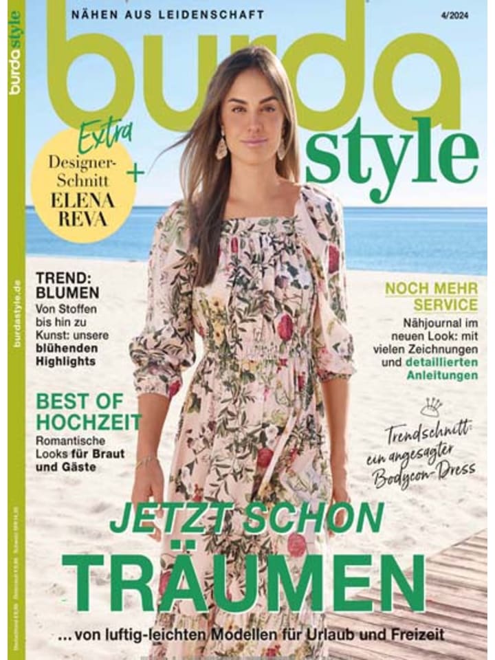 Hubert Burda Media 12 x BURDA STYLE Zeitschrift (Gutschein für Jahres Abo) günstig kaufen onesize