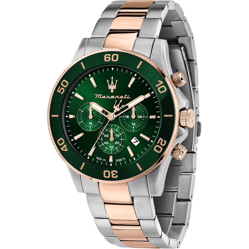 Maserati Chronographe Acier inoxydable, Acier inoxydable Montre