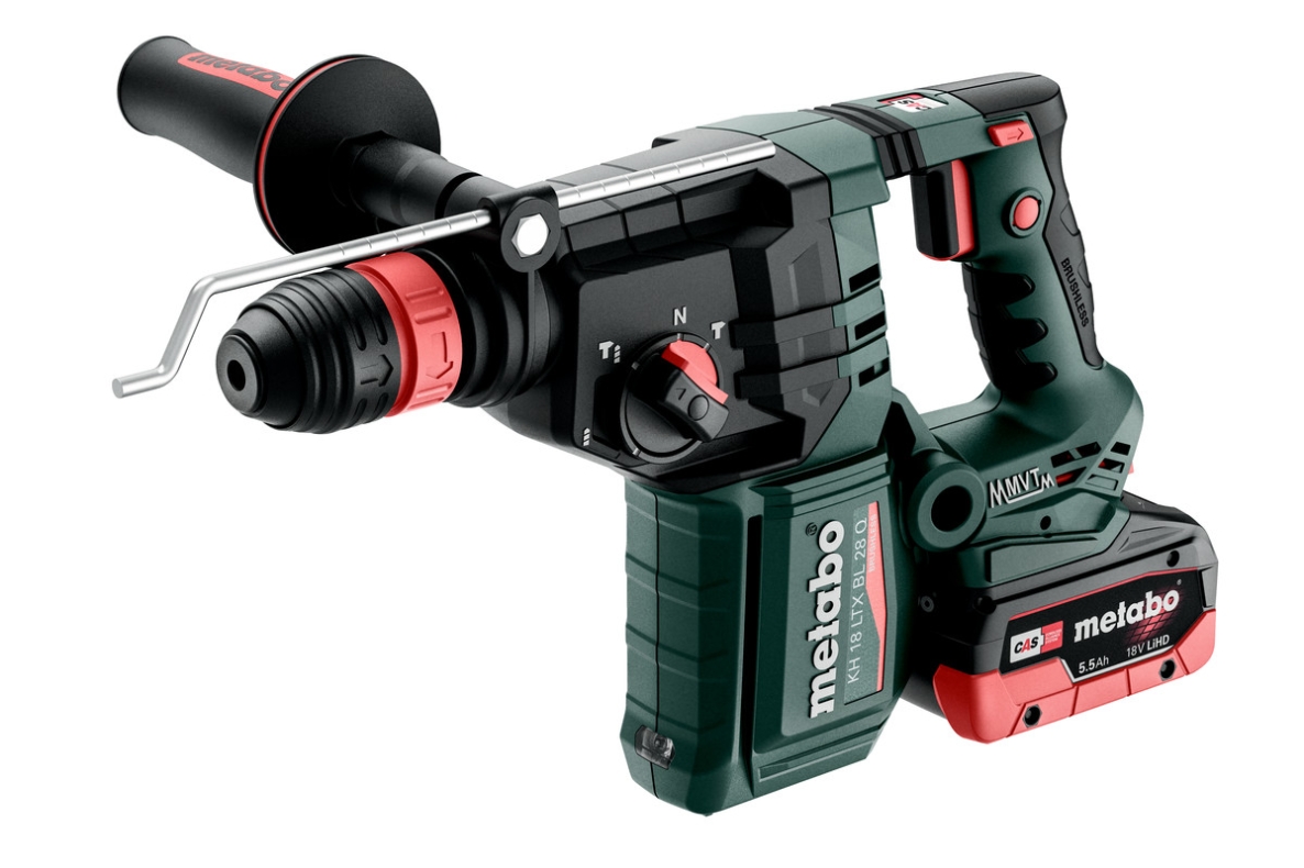 Metabo 601715660 KH 18 LTX BL 28 Q Accu combihamer SDS-Plus 18V 5,5Ah LiHD 601715660