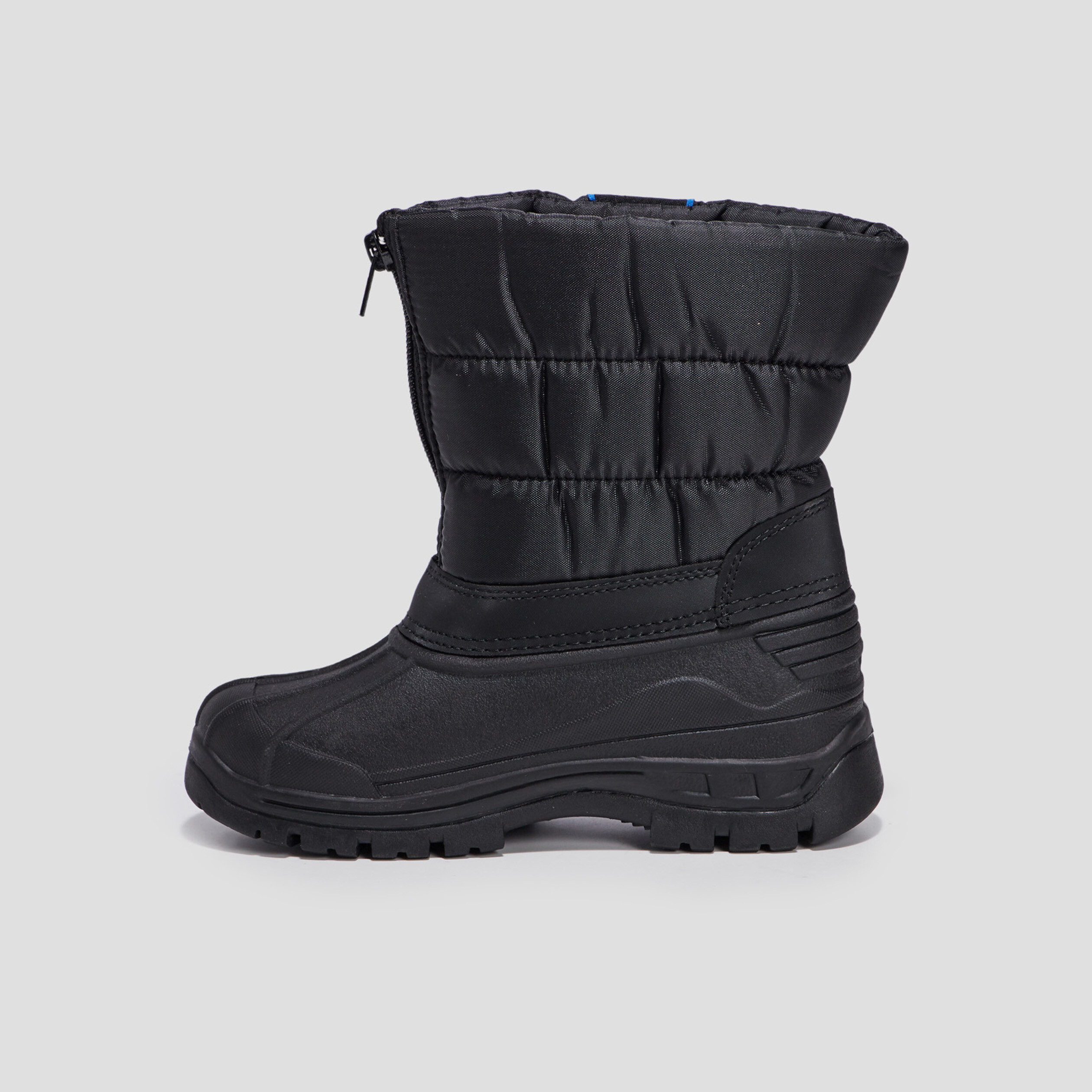 Bottes de neige crantées noir garçon | La Halle