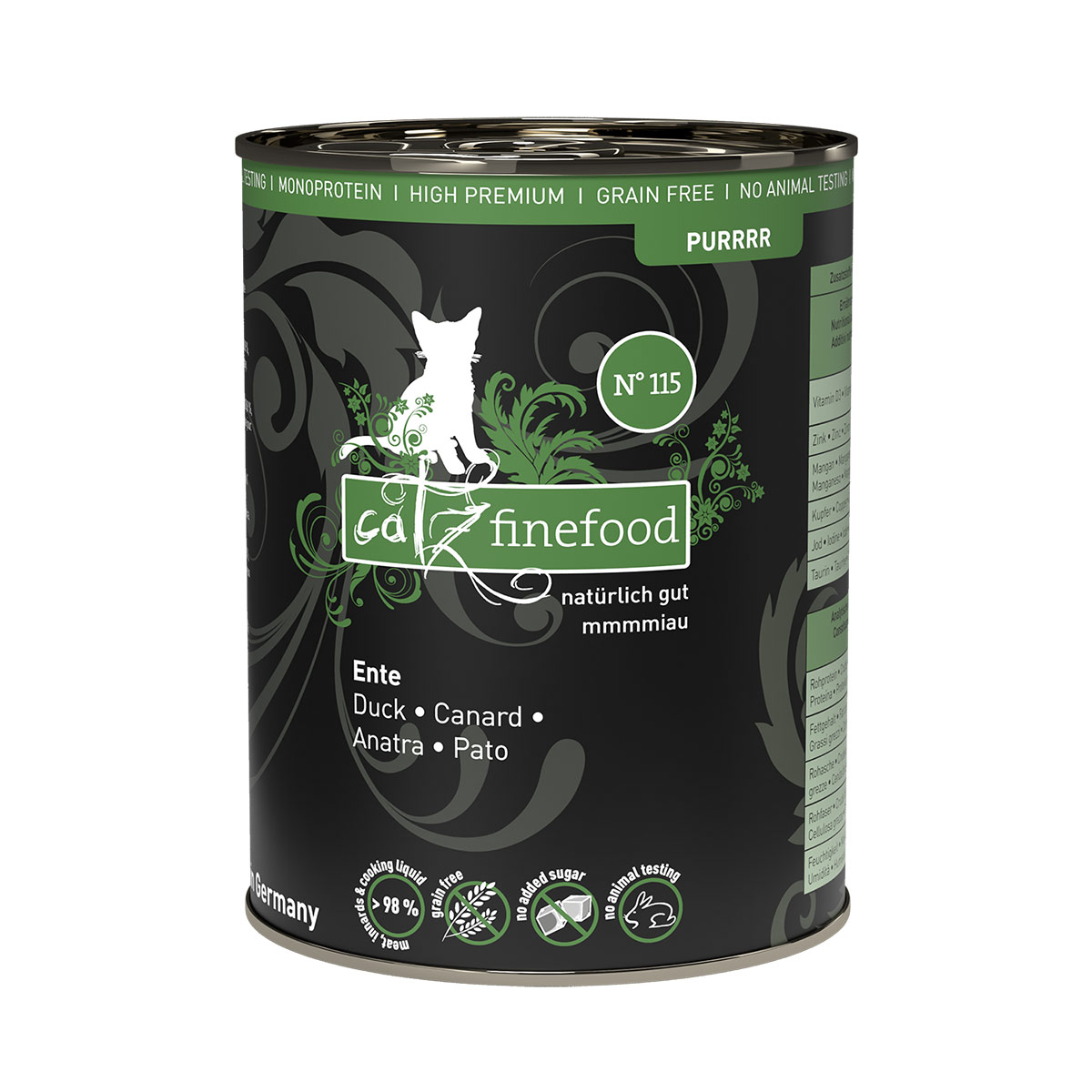 catz finefood Purrrr N° 115 Ente günstig kaufen bei ZooRoyal