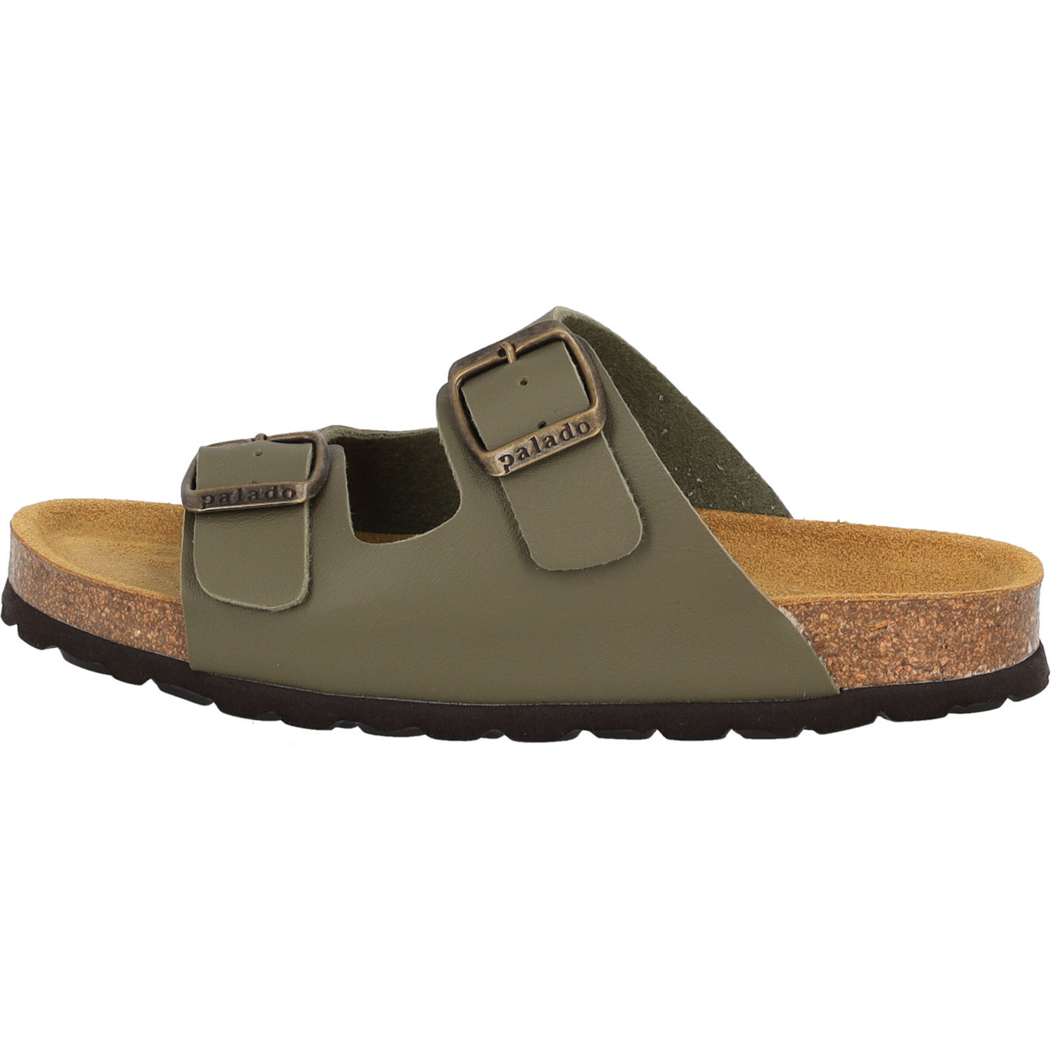 Palado Kids Korfu B Basic, Pantoletten, Kinder, Khaki