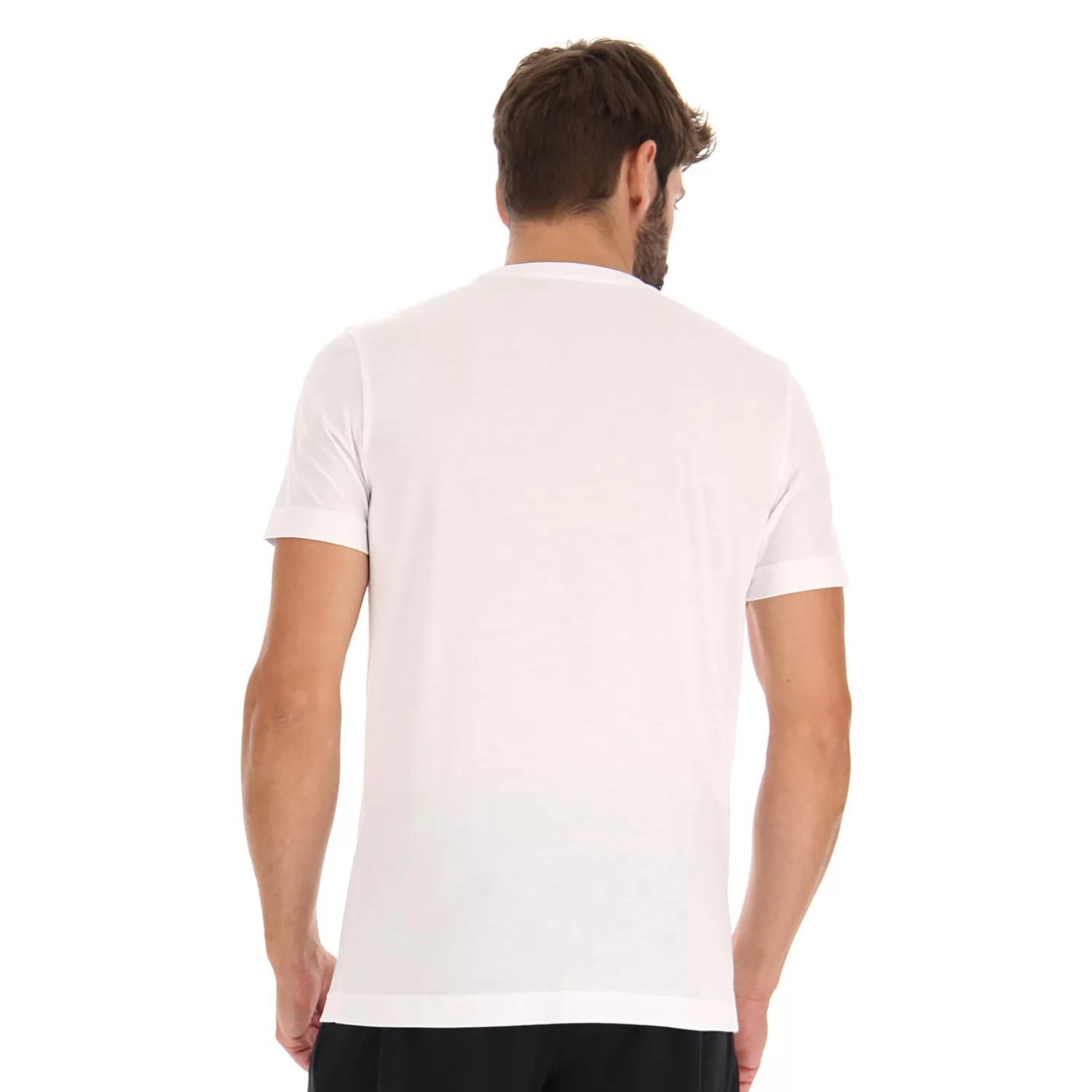 T-SHIRT LOSANGA V LJUSVIT