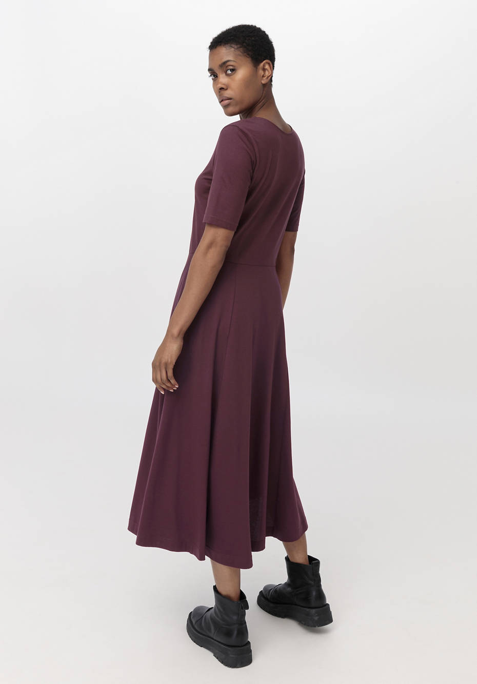 Midi-Kleid aus reiner Bio-Baumwolle