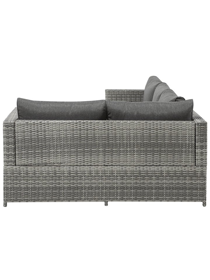Beliani 2-tlg Lounge Set AVOLA in Grau günstig kaufen onesize