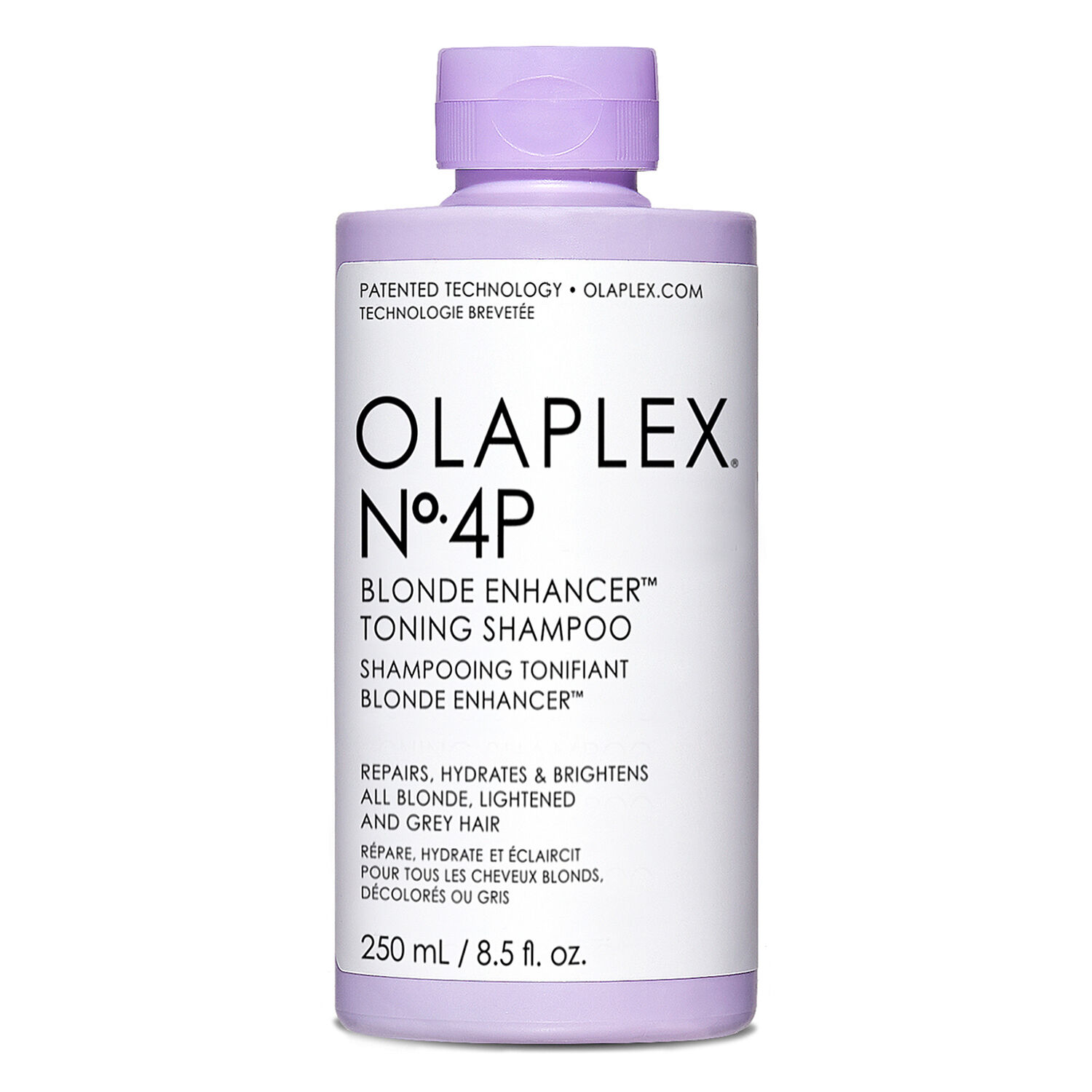 Olaplex N°4 Shampooing Purple Pour Cheveux Blonds et Gris 250 ml