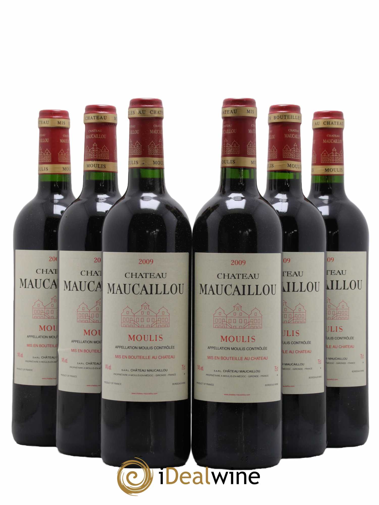 Château Maucaillou  2009 - Lot de 6 Bouteilles