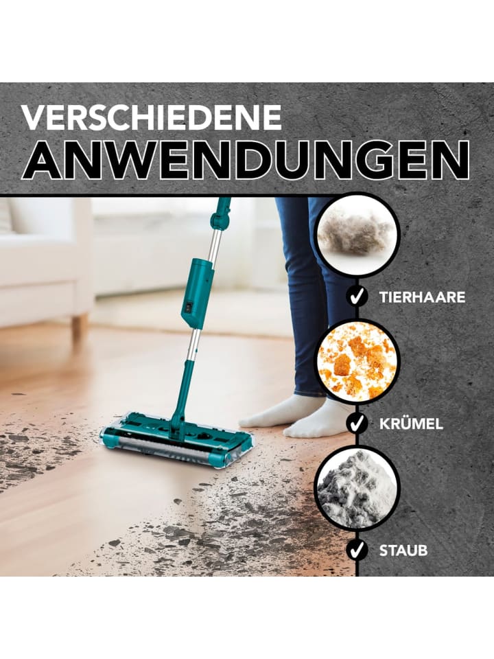 Swivel Sweeper Akku-Besen Swivel Sweeper G2 - kabellos und wiederaufladbar - smaragd günstig kaufen onesize