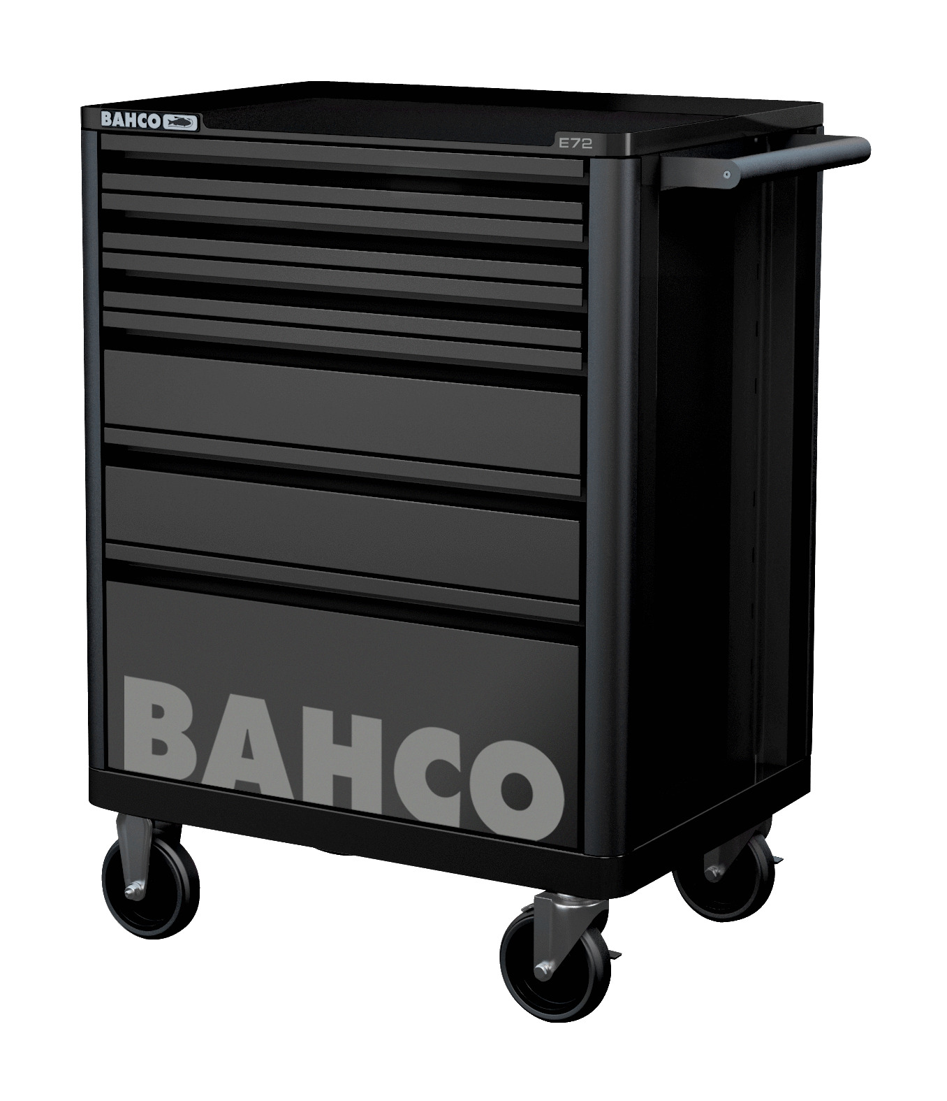 Cărucior scule Bahco 1472K6BLACK, negru, cu 6 sertare