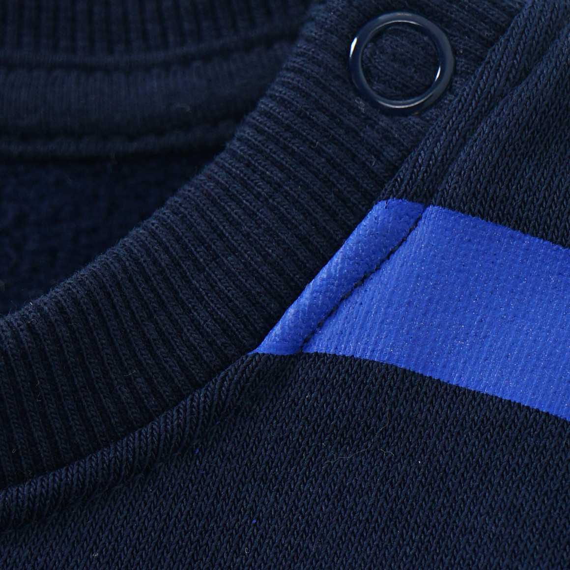 Baby Sweatshirt mit bunten Ringeln