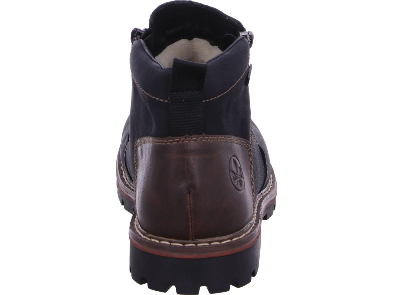 RIEKER Stiefeletten schwarz HWK Herren Stiefel