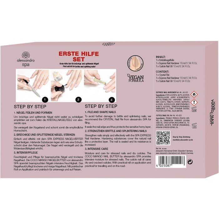 SOS Nagelpflege Set für brüchige Nägel