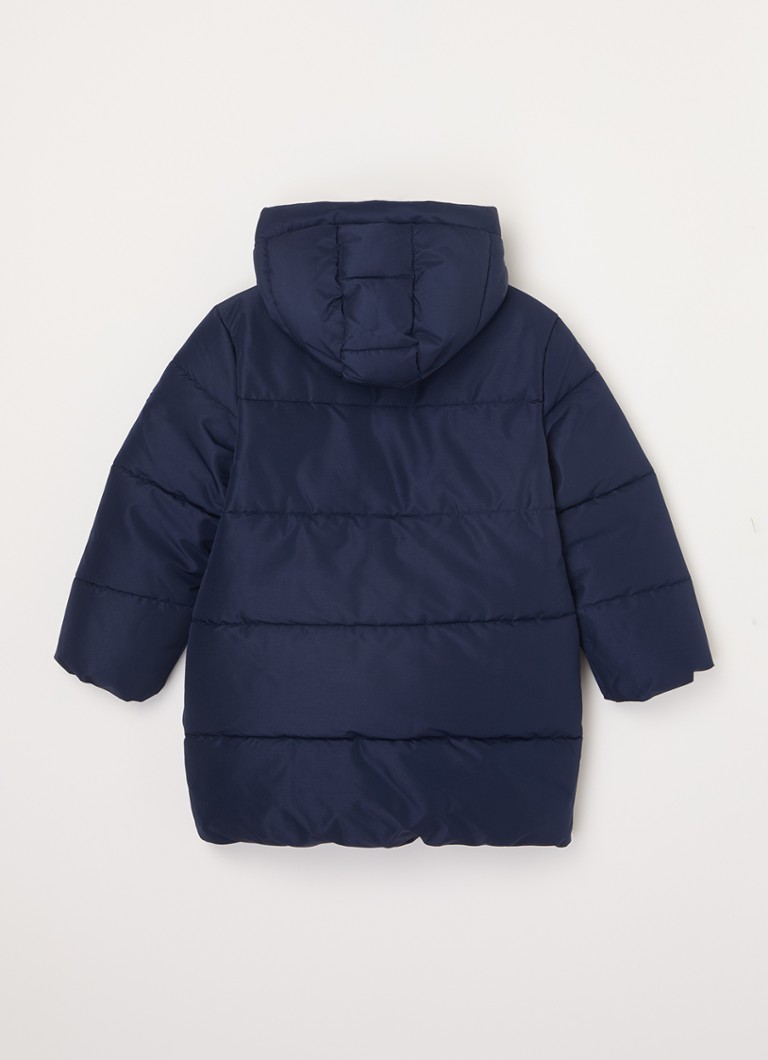 Parka pikowana Benetton z kieszeniami bocznymi