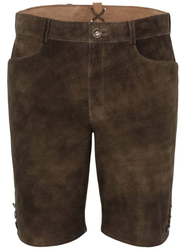 Spieth & Wensky Lederhose in Braun günstig kaufen 56