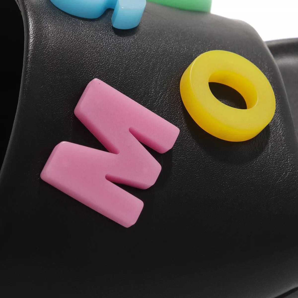 MOSCHINO Pantoletten schwarz Slide
