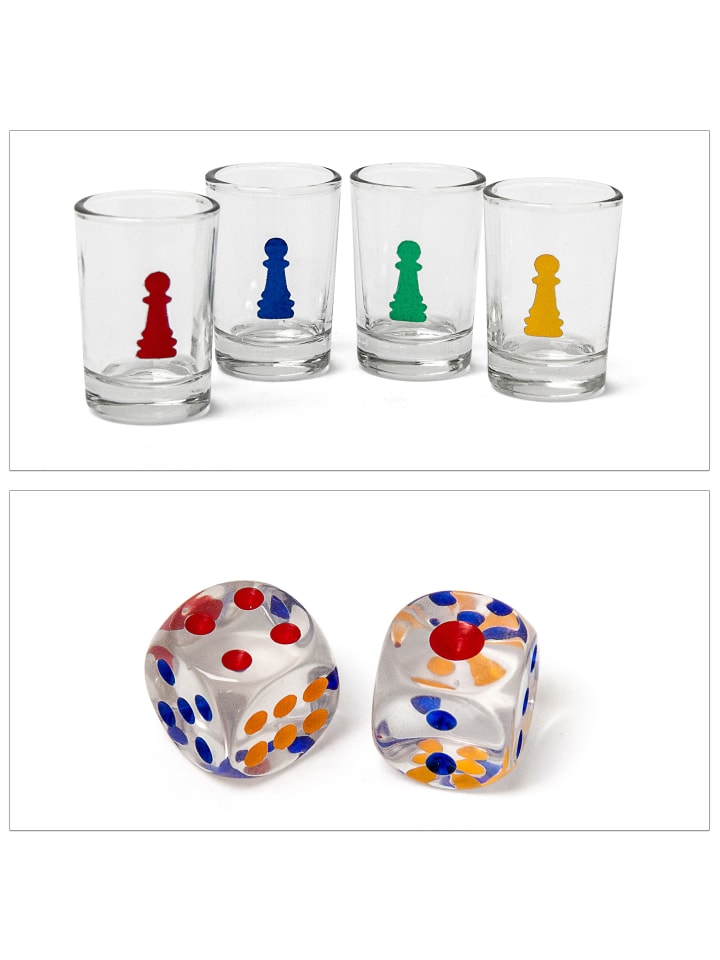 relaxdays Drinking Ludo in Bunt günstig kaufen onesize