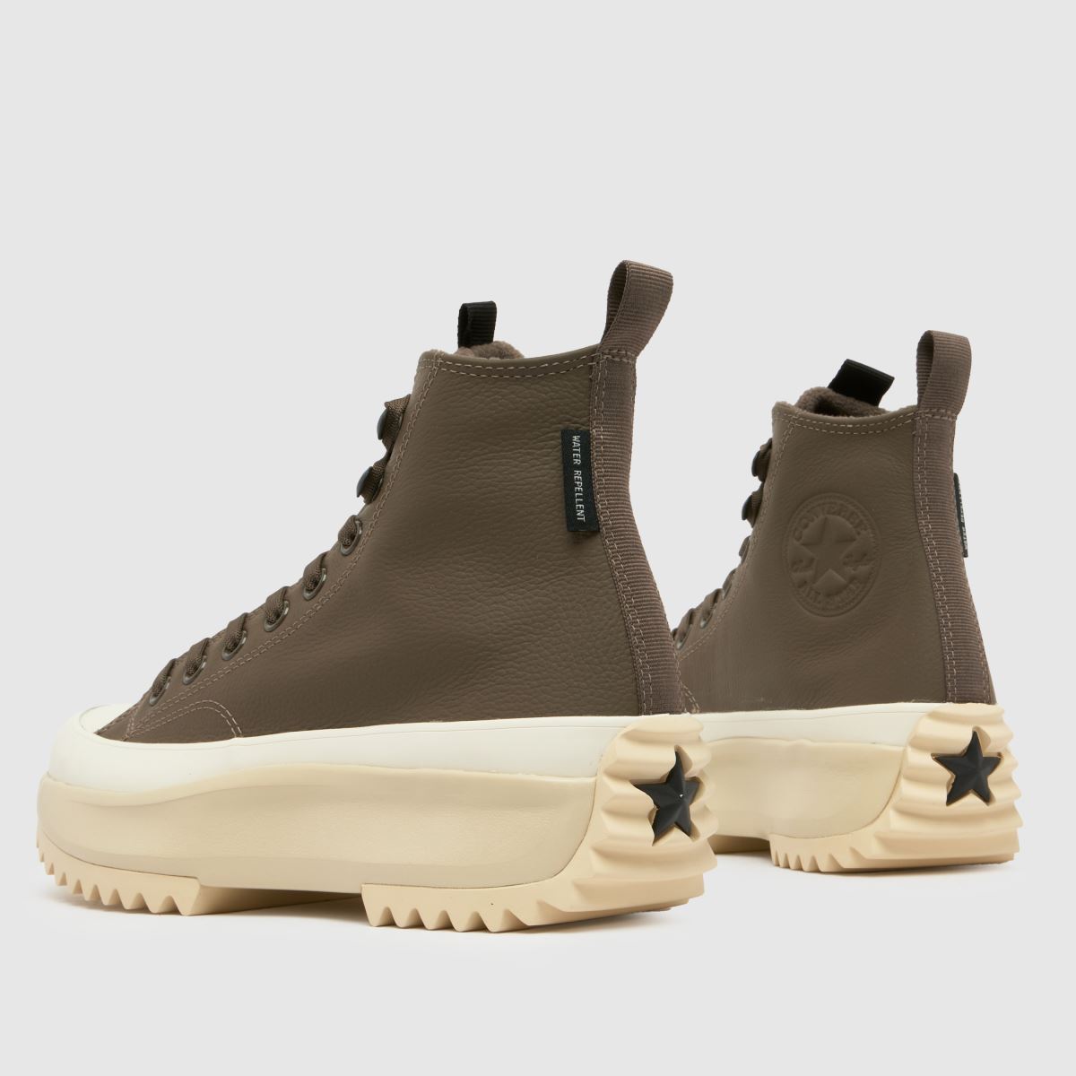 Converse Run Star Hike Hi cipő barna színben