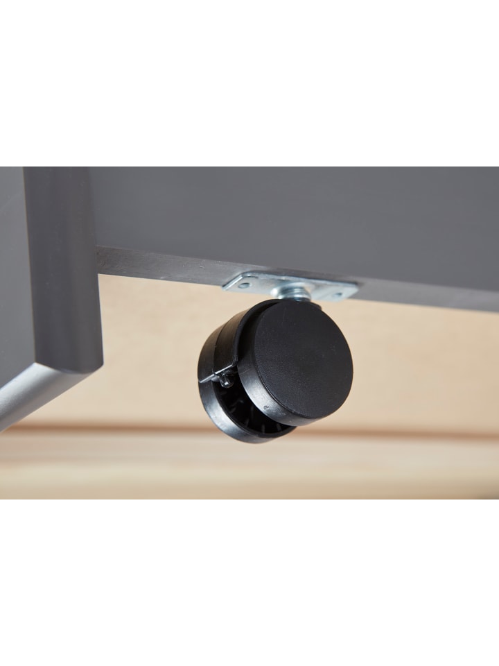 ebuy24 Bett Malsu Grau 208 x 97 cm günstig kaufen onesize