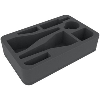 Feldherr 60 mm Half-Size Schaumstoff für Dropfleet Commander - PHR Schlachtschiffe und Kreuzer