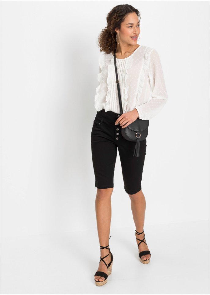 Highwaist-Bermuda
