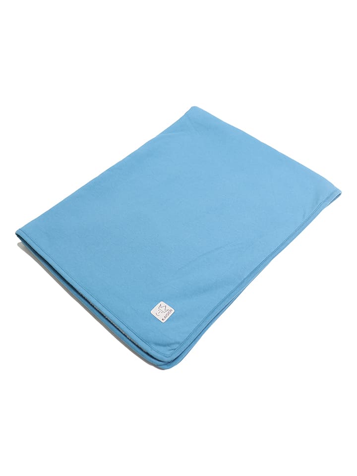 Kaiser Naturfellprodukte Decke in Blau - (L)100 x (B)75 cm günstig kaufen onesize