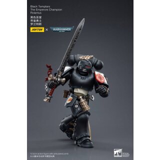Warhammer 40k Actionfigur: Black Templars The Emperors Champion Rolantus
