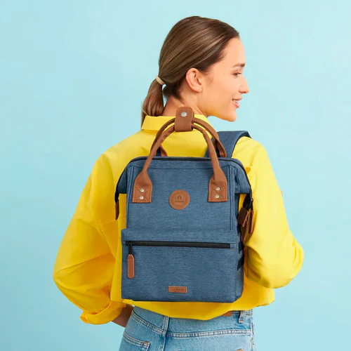 Adventurer Small Backpack Paris blue