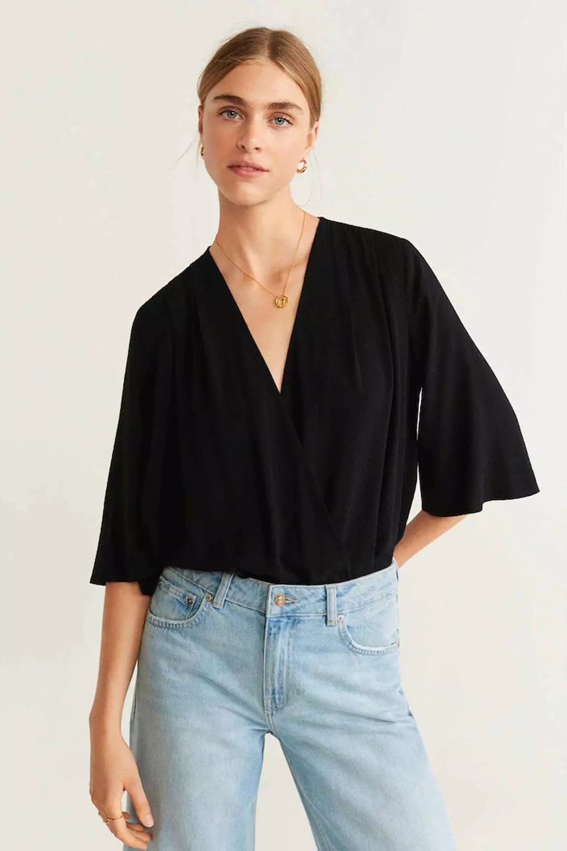 Mango Body Femme couleur noir