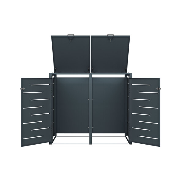 Mülltonnenbox, 2 x 240l