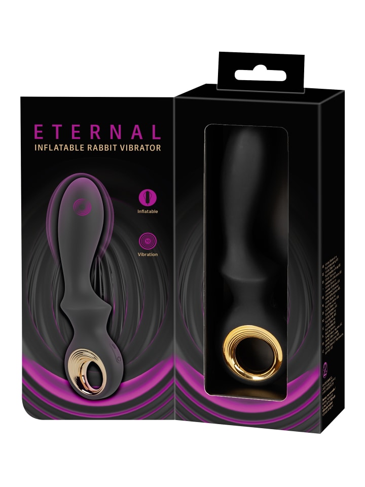You2Toys G-Punkt-Vibrator Inflatable G-Spot Vibrator in schwarz günstig kaufen 18 cm