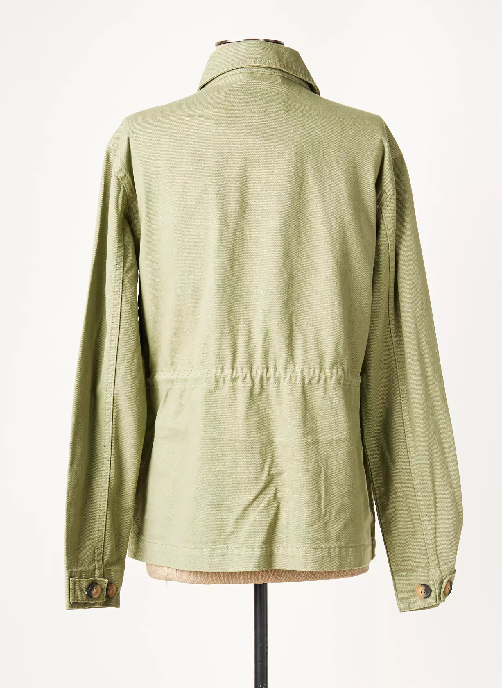 B Young Vestecasual Femme couleur vert